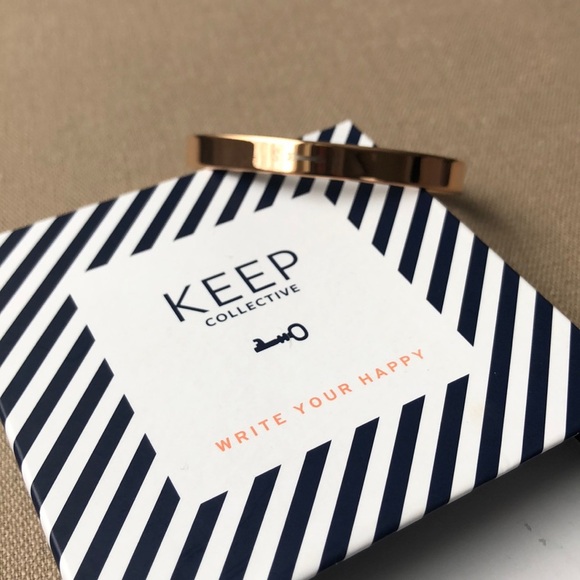 Stella & Dot KEEP COLLECTIVE Rose Gold Bracelet - Picture 4 of 4